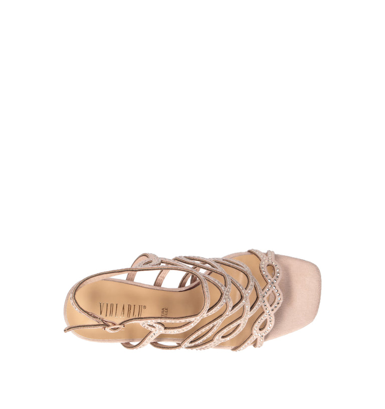 VIOLABLU' Sandalo donna nude