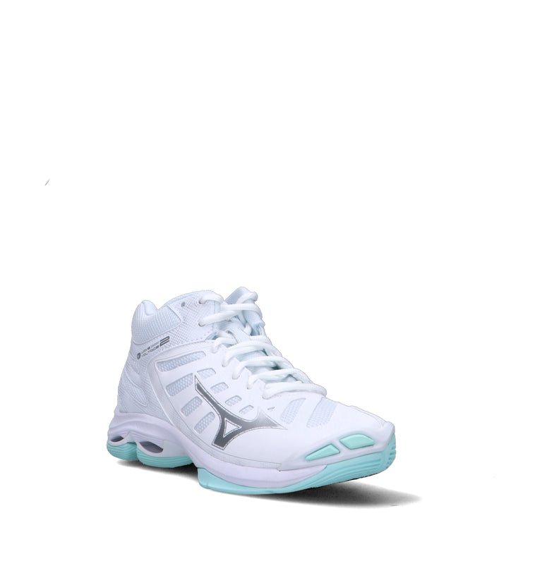 MIZUNO WAVE VOLTAGE 2 MID Scarpa pallavolo donna bianca