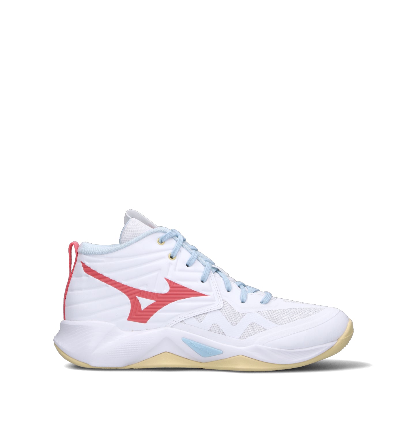 MIZUNO WAVE MOMENTUM PRO MID Scarpa pallavolo donna bianca