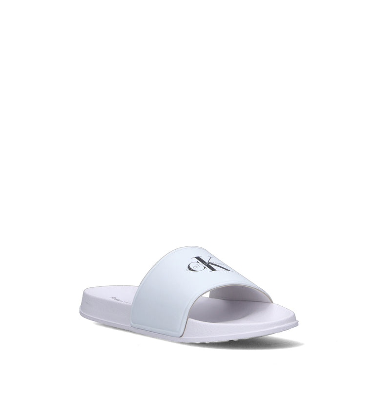 CALVIN KLEIN Ciabatta ragazza bianca