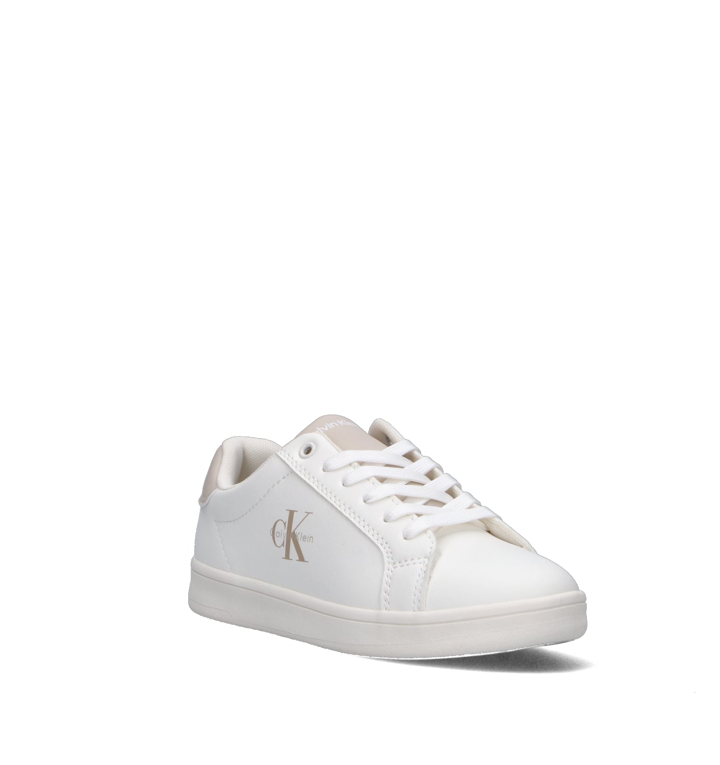 CALVIN KLEIN Sneaker donna bianca/beige