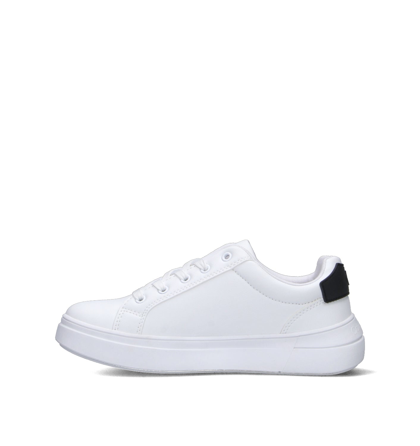 CALVIN KLEIN Sneaker ragazza bianca/nera