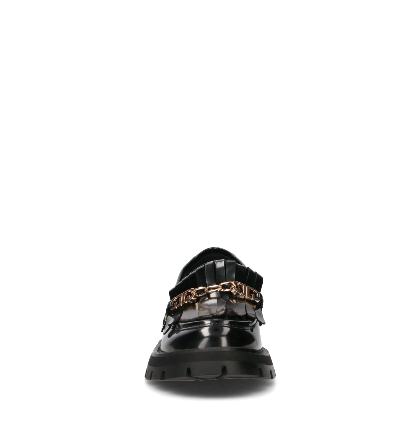 GAUDI' Mocassino donna nero in pelle