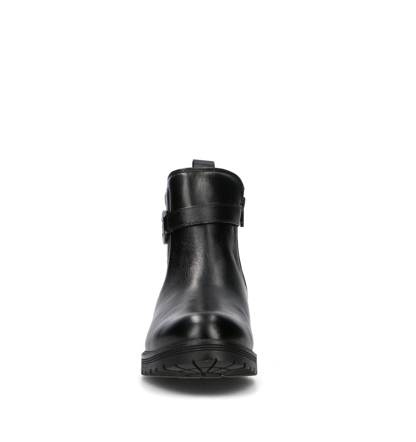VALLEVERDE Tronchetto donna nero in pelle