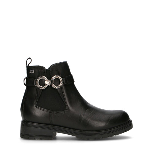 VALLEVERDE Tronchetto donna nero in pelle