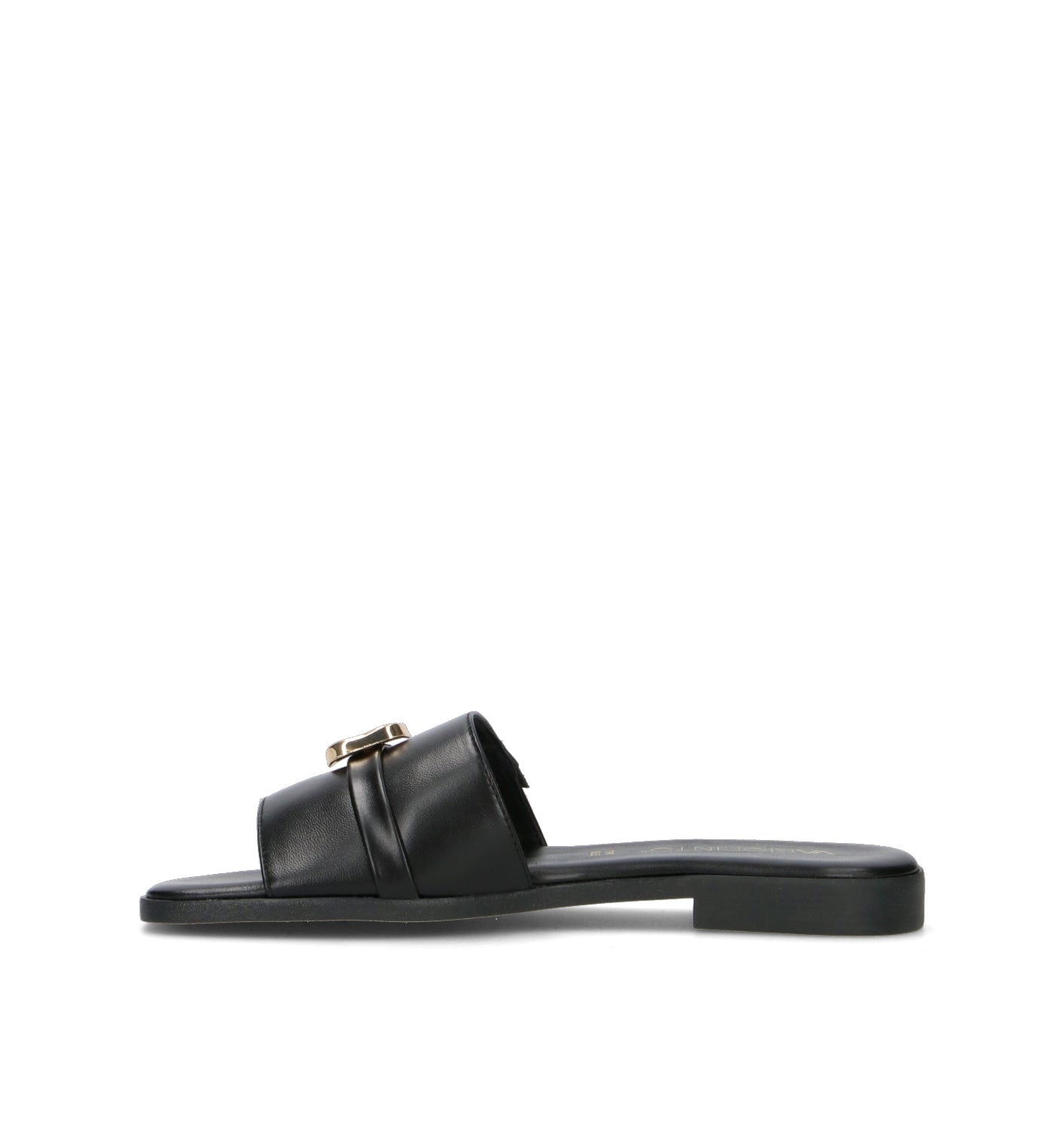 VARIOPINTO Ciabatta donna nera in pelle