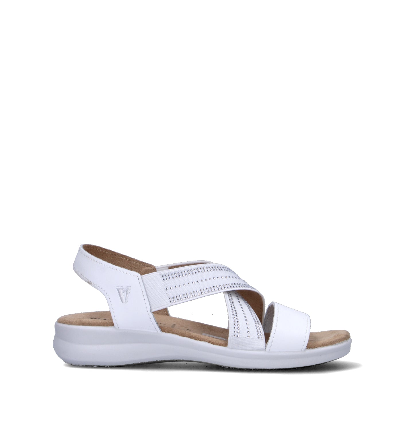 VALLEVERDE Sandalo donna bianco