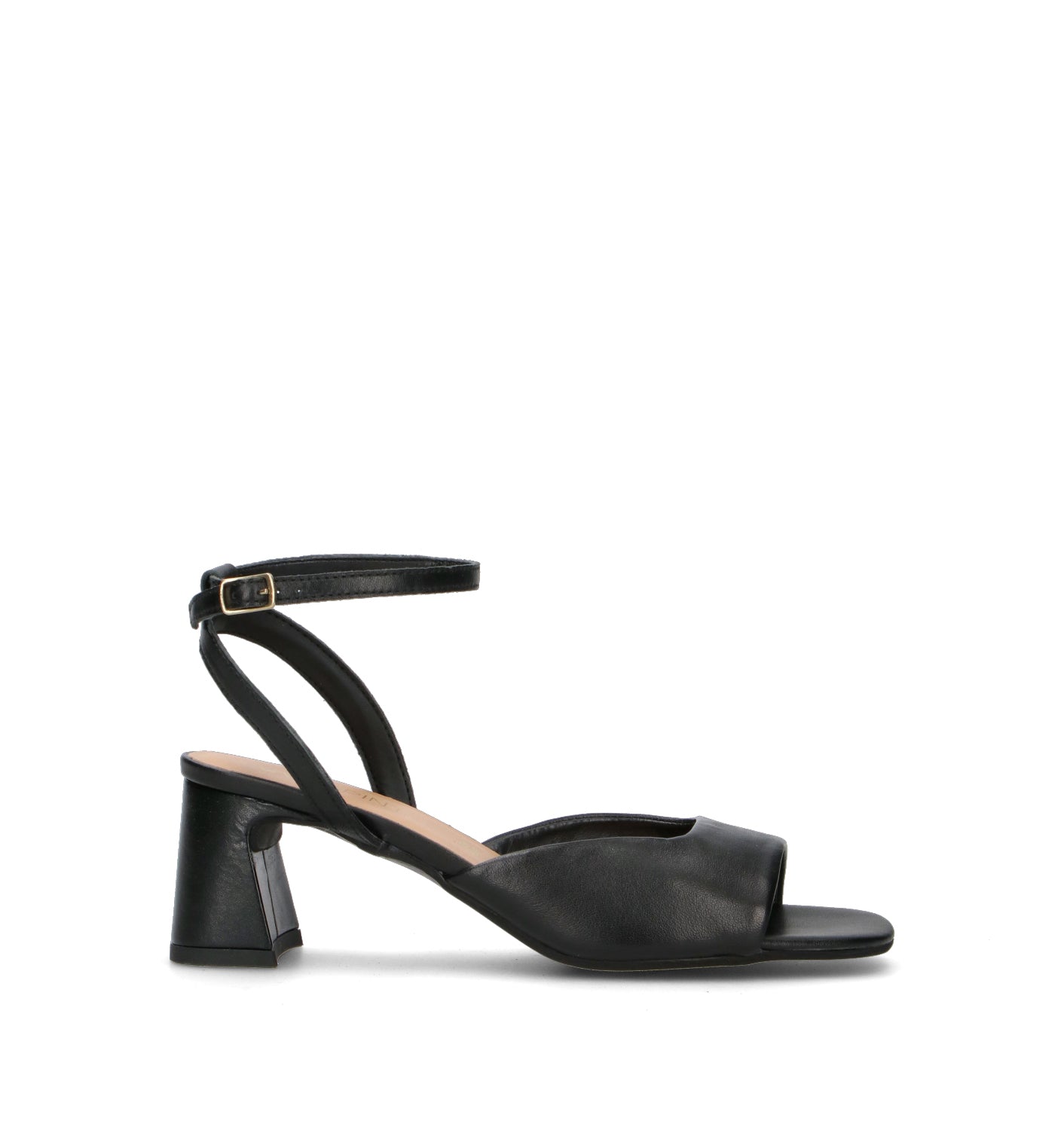 VARIOPINTO Sandalo donna nero in pelle