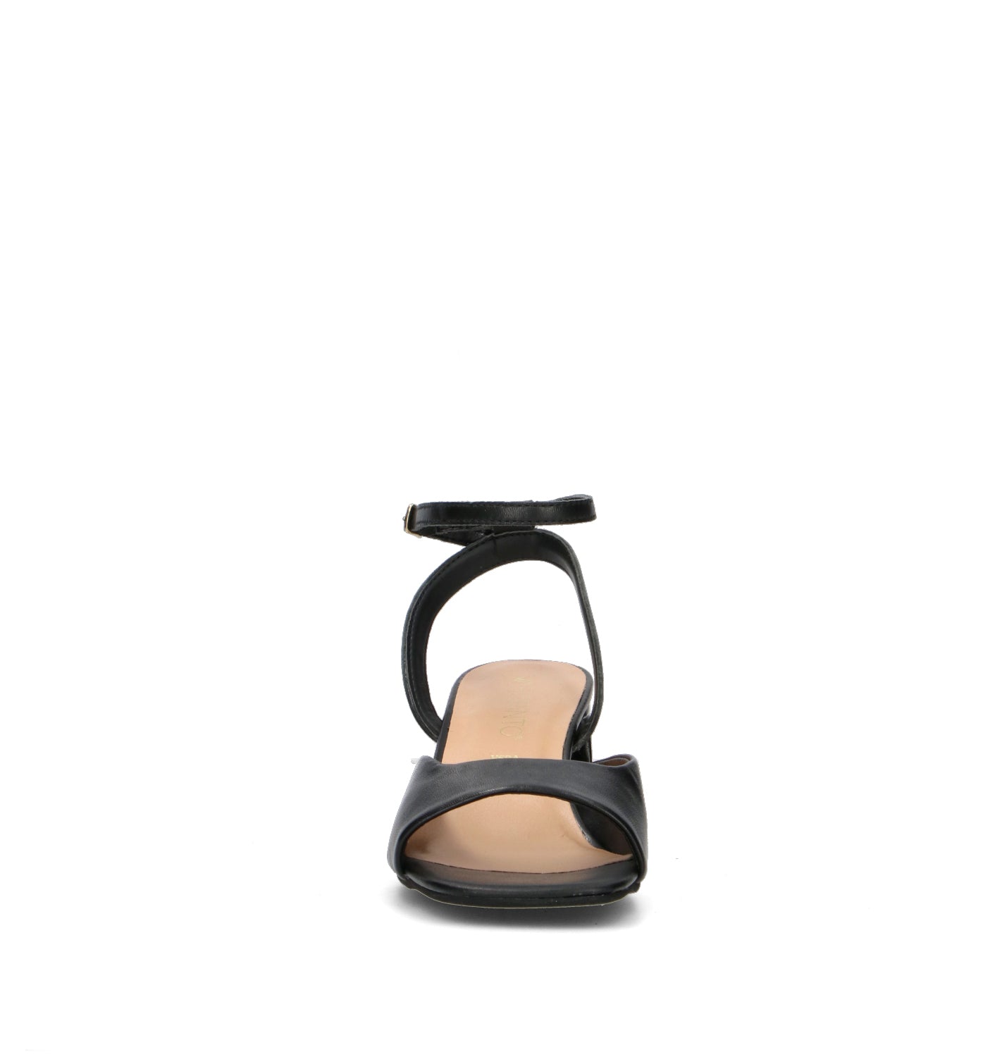 VARIOPINTO Sandalo donna nero in pelle