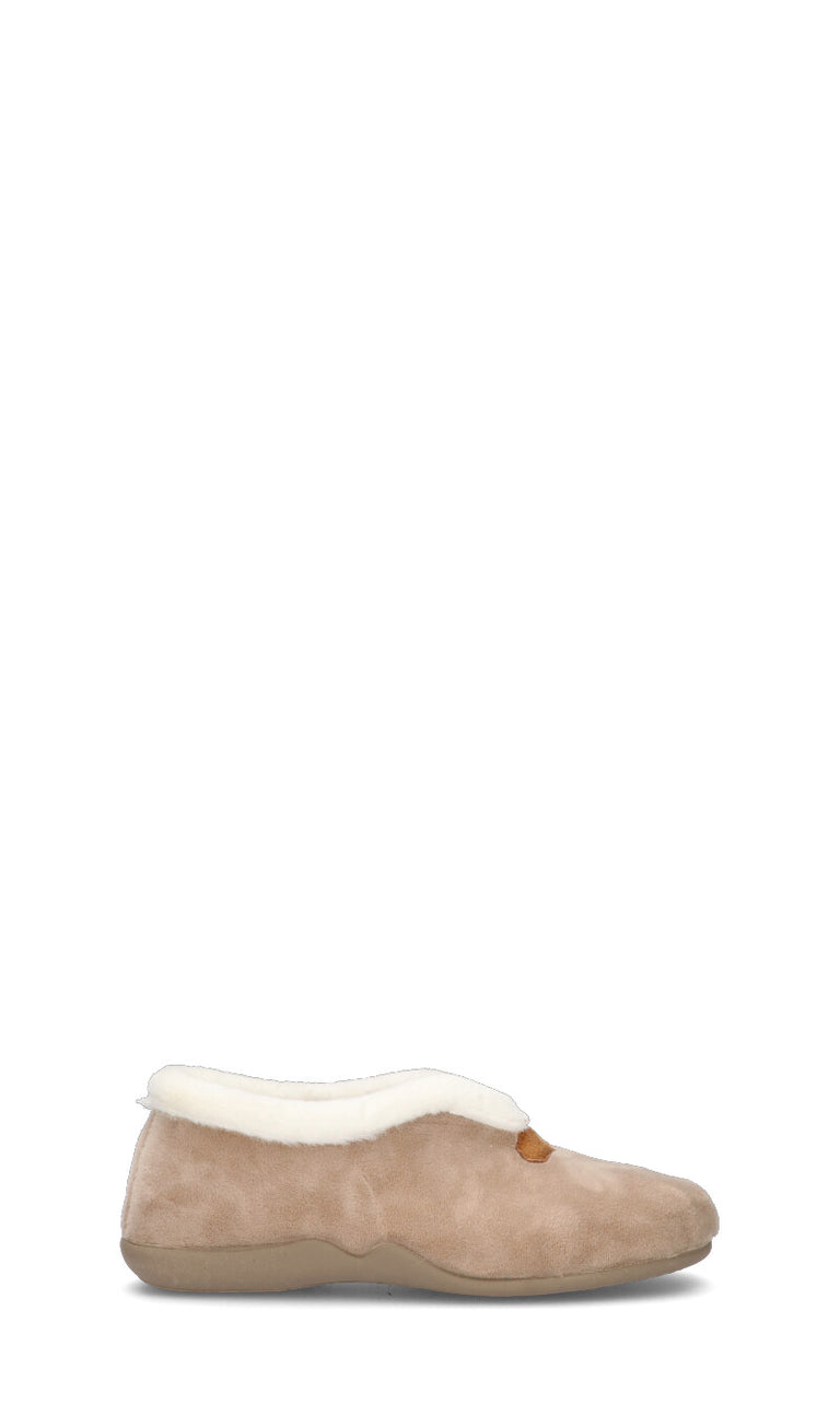 VALLEVERDE Pantofola donna beige