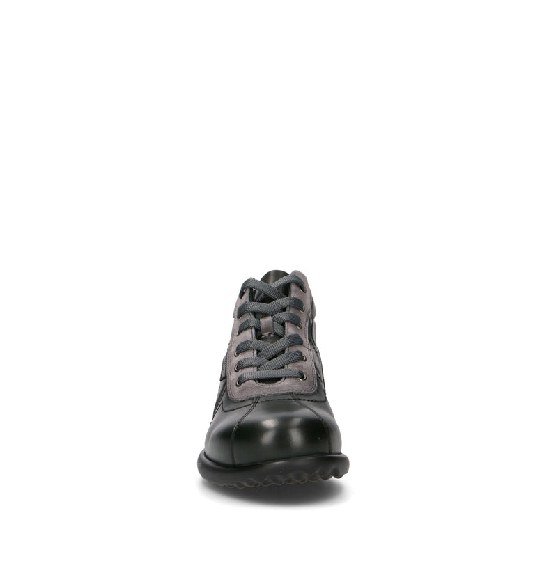 VALLEVERDE Sneaker uomo nera in pelle