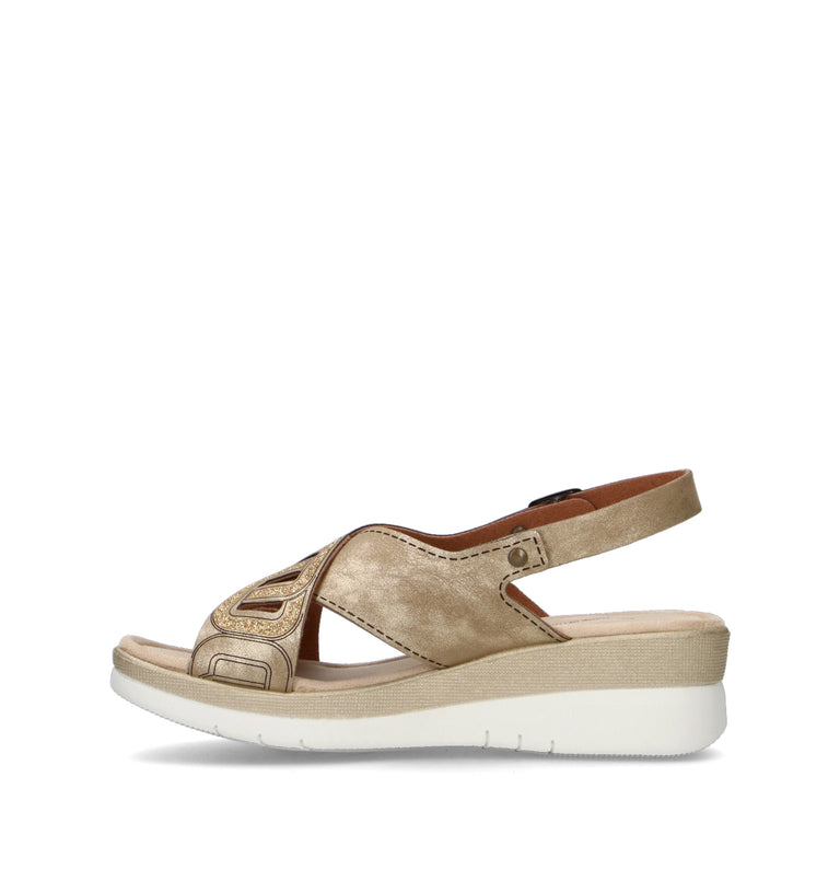 VALLEVERDE Sandalo donna bronzo