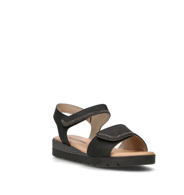 VALLEVERDE Sandalo donna nero