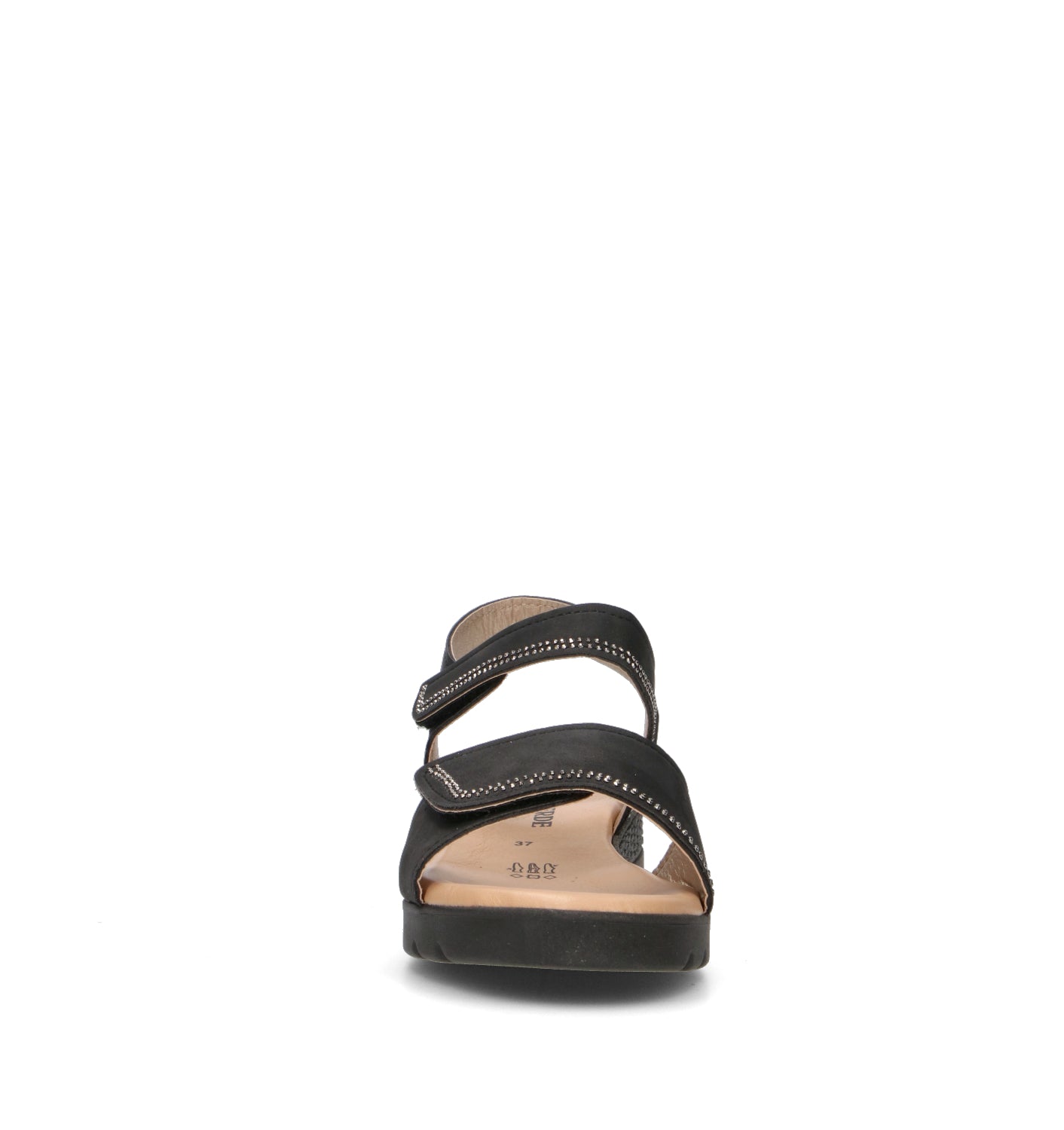 VALLEVERDE Sandalo donna nero