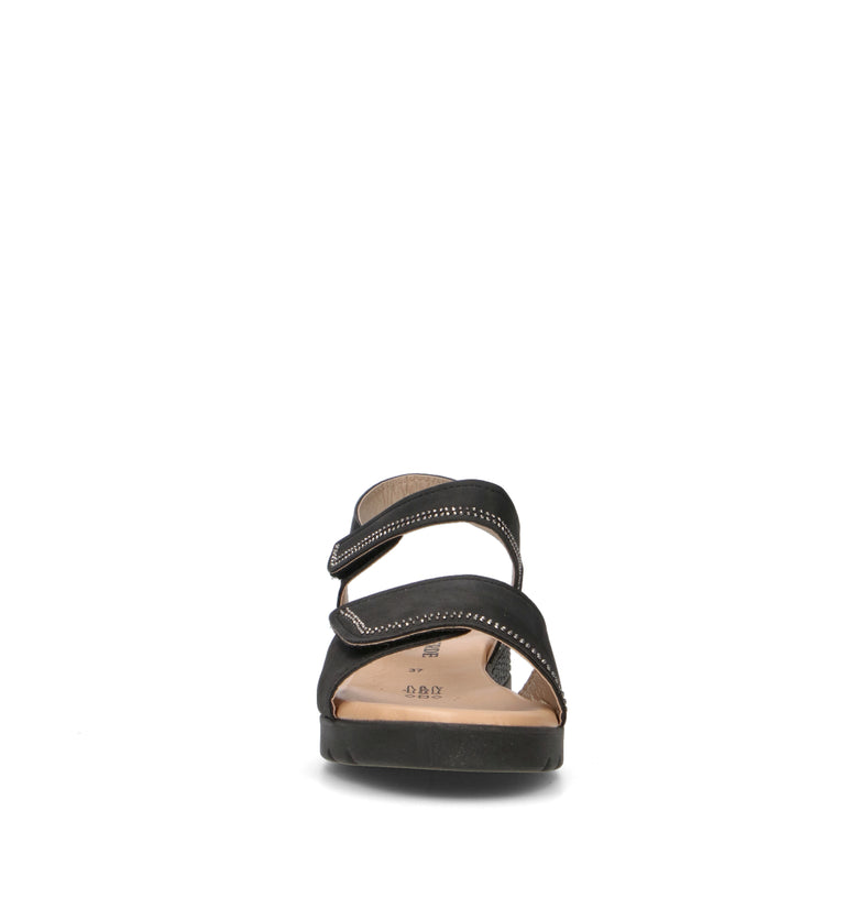VALLEVERDE Sandalo donna nero