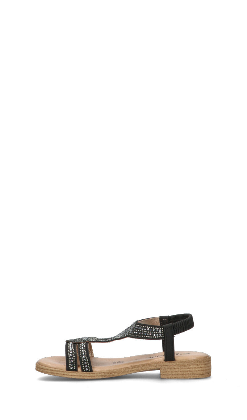VALLEVERDE Sandalo donna nero