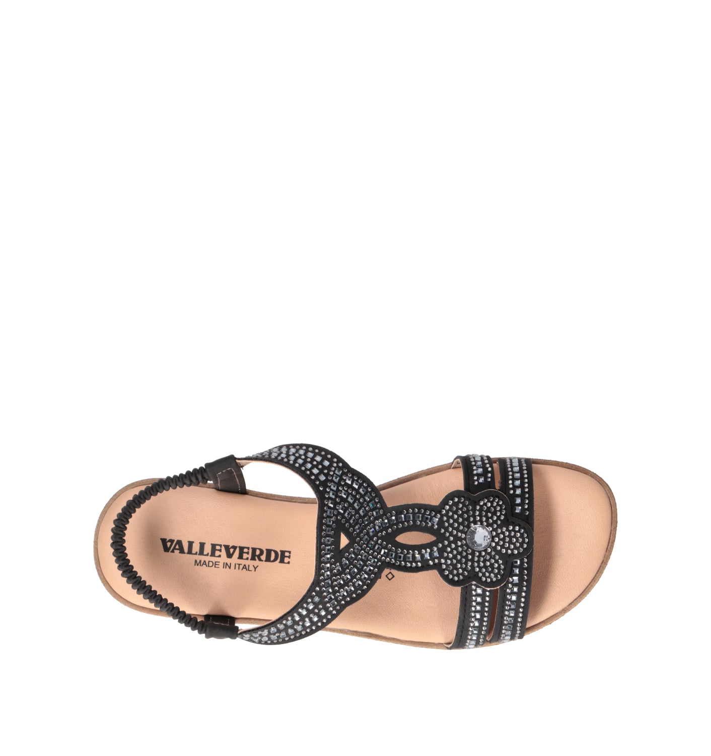VALLEVERDE Sandalo donna nero