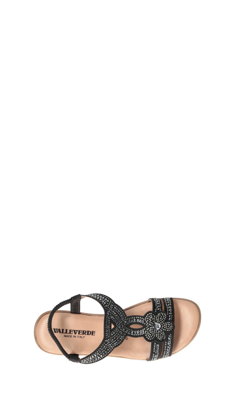 VALLEVERDE Sandalo donna nero