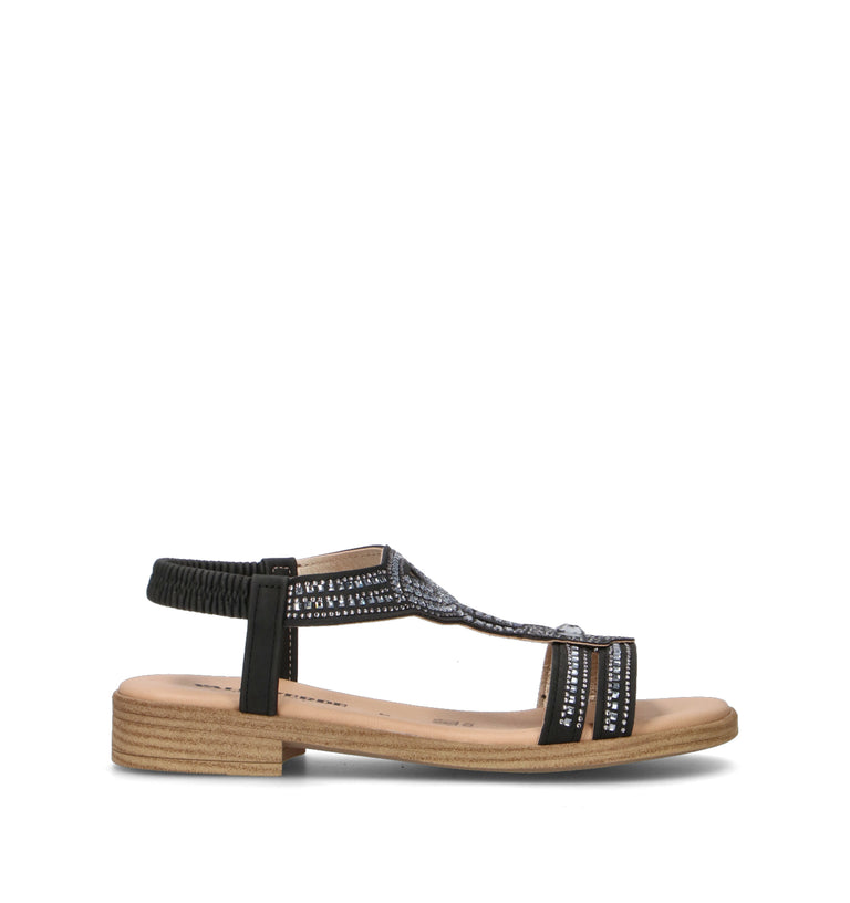 VALLEVERDE Sandalo donna nero