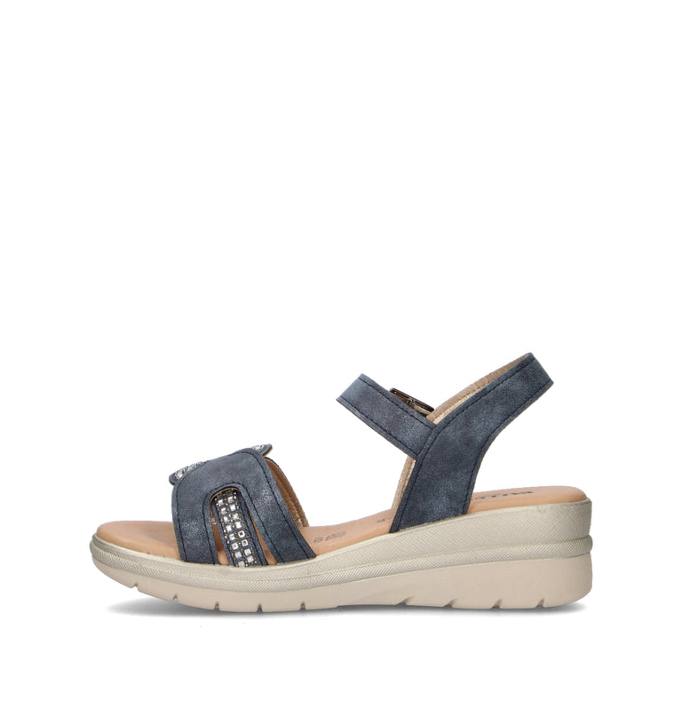 VALLEVERDE Sandalo donna blu