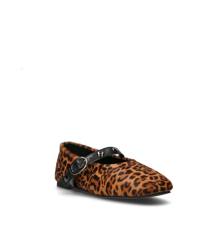 VARIOPINTO Ballerina donna maculata in cavallino