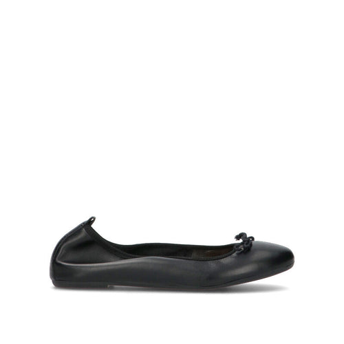 VARIOPINTO Ballerina donna nera in pelle