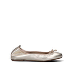 VARIOPINTO Ballerina donna platino in pelle