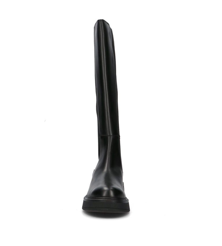 VARIOPINTO Stivale donna nero in pelle