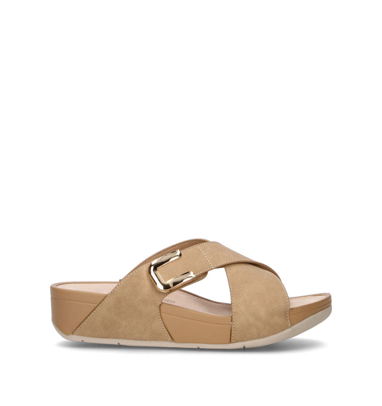 VALLEVERDE Ciabatta donna beige