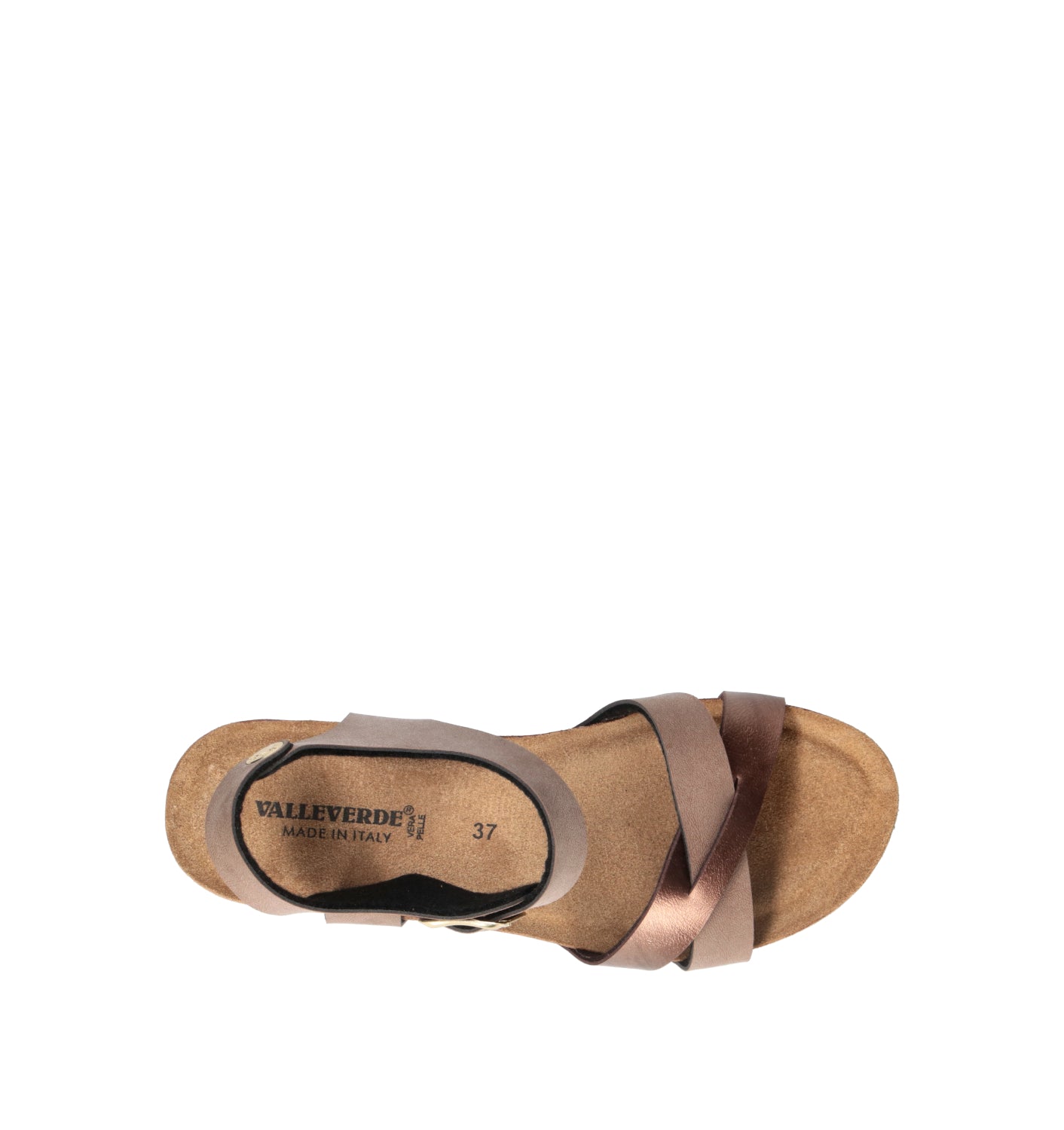VALLEVERDE Sandalo donna marrone