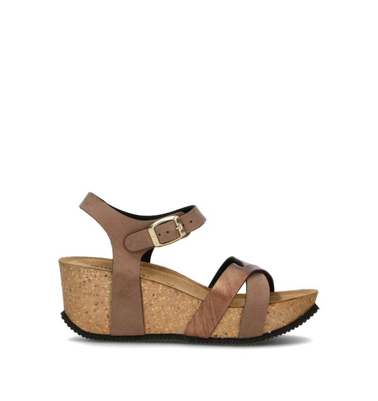 VALLEVERDE Sandalo donna marrone