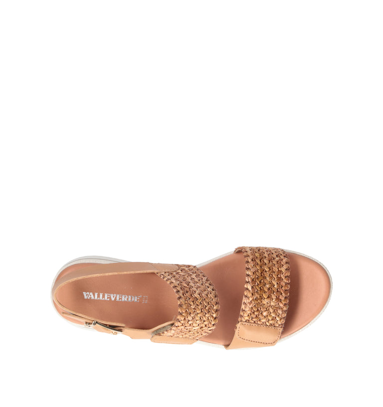 VALLEVERDE Sandalo donna corda in pelle