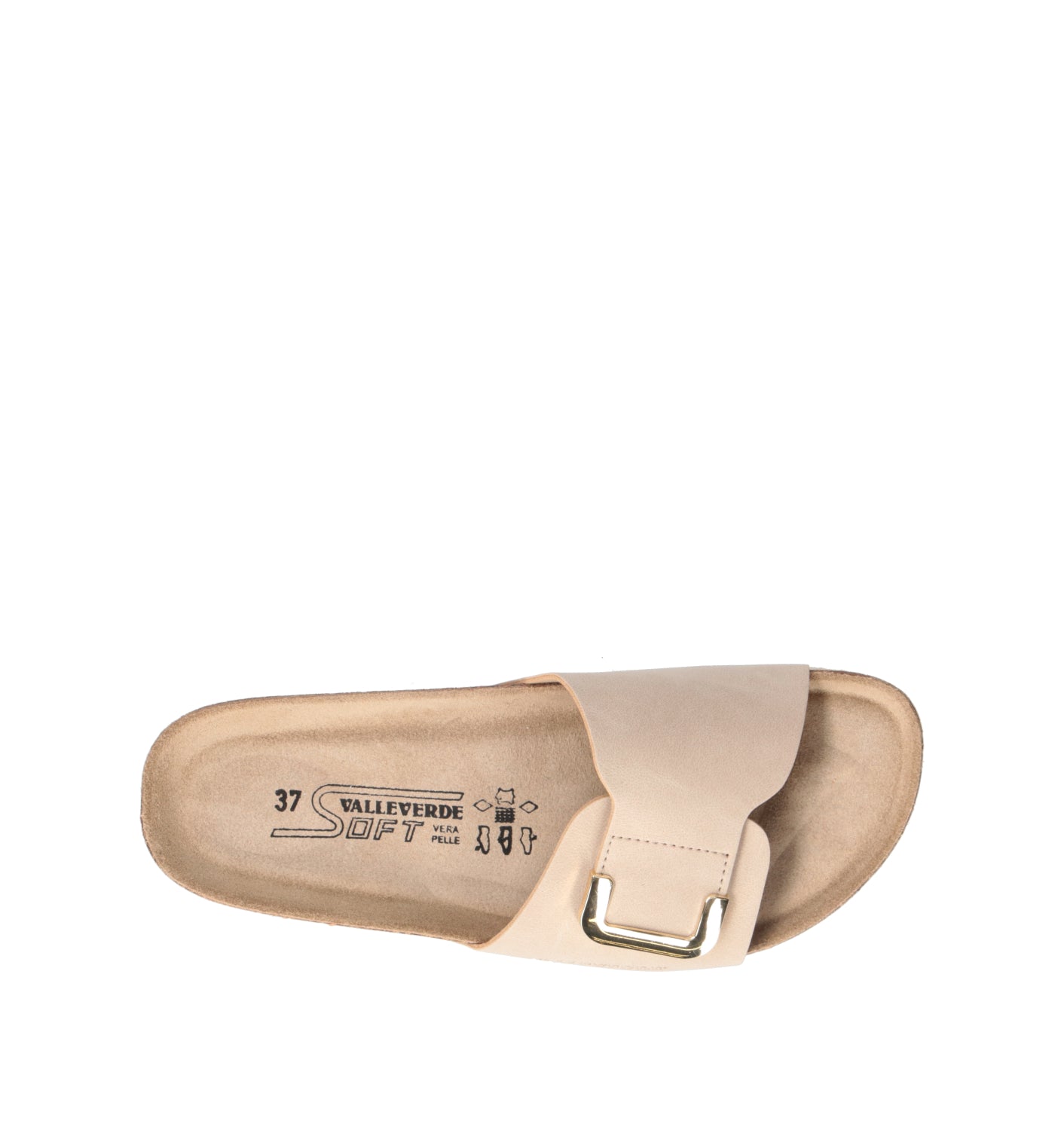 VALLEVERDE Ciabatta donna beige