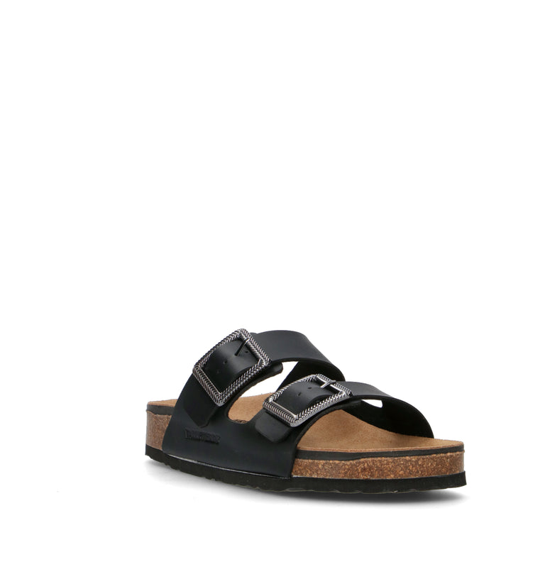 VALLEVERDE Ciabatta donna nera