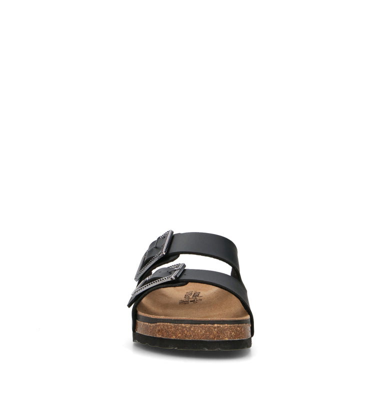 VALLEVERDE Ciabatta donna nera