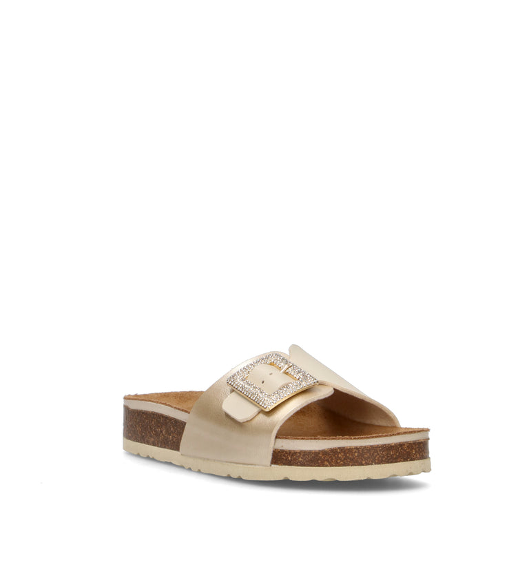 VALLEVERDE Ciabatta donna platino