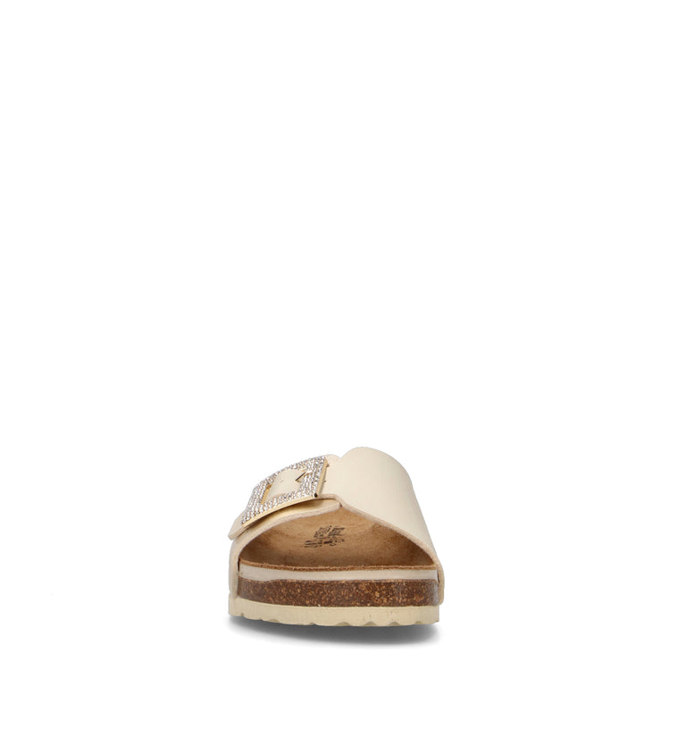 VALLEVERDE Ciabatta donna platino
