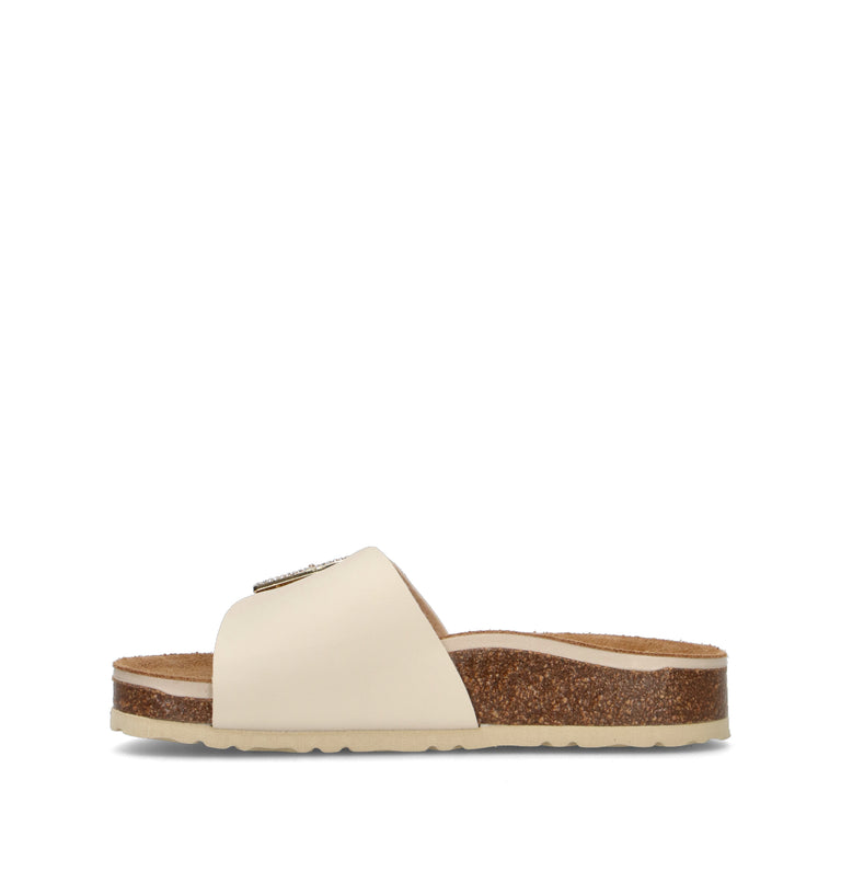 VALLEVERDE Ciabatta donna platino