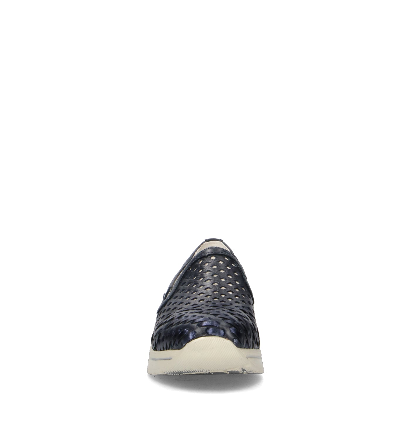 VALLEVERDE Mocassino donna blu in pelle