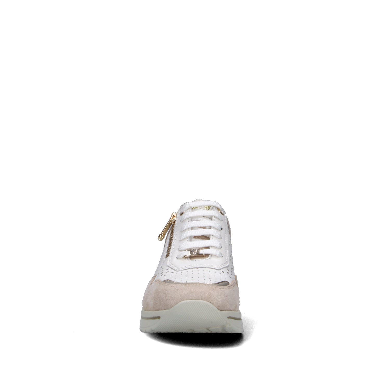 VALLEVERDE Sneaker donna bianca in pelle
