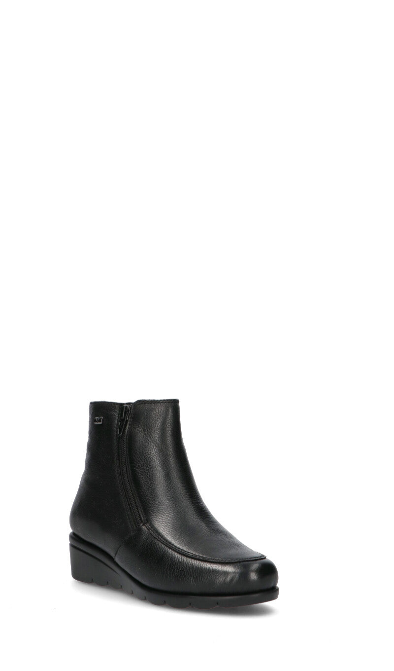 VALLEVERDE Tronchetto donna nero in pelle
