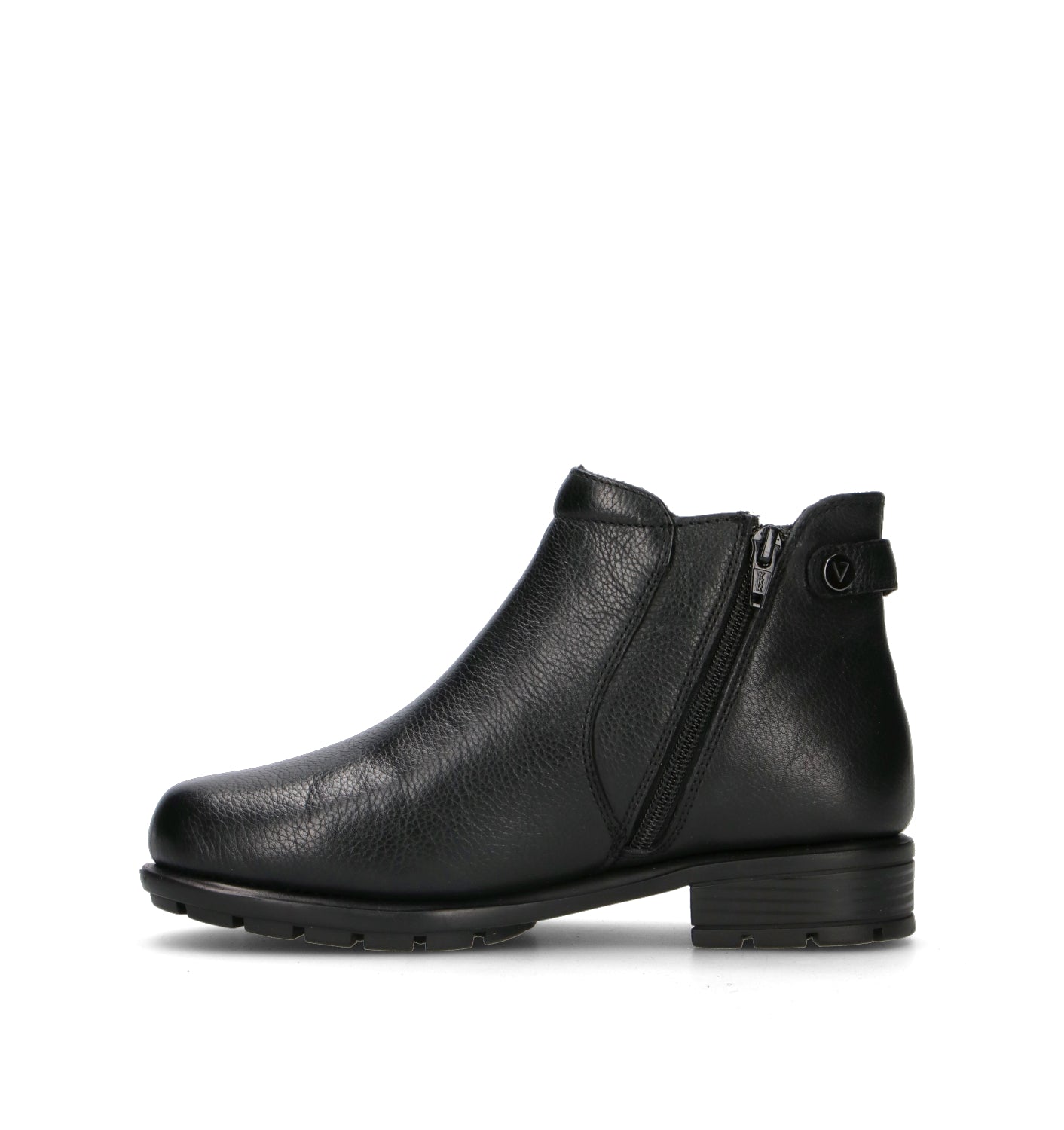 VALLEVERDE Tronchetto donna nero in pelle