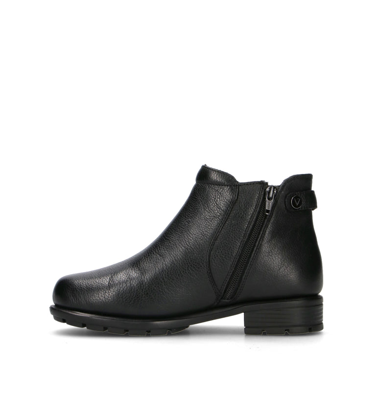 VALLEVERDE Tronchetto donna nero in pelle