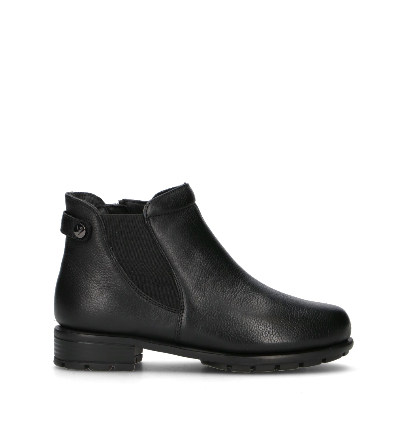 VALLEVERDE Tronchetto donna nero in pelle