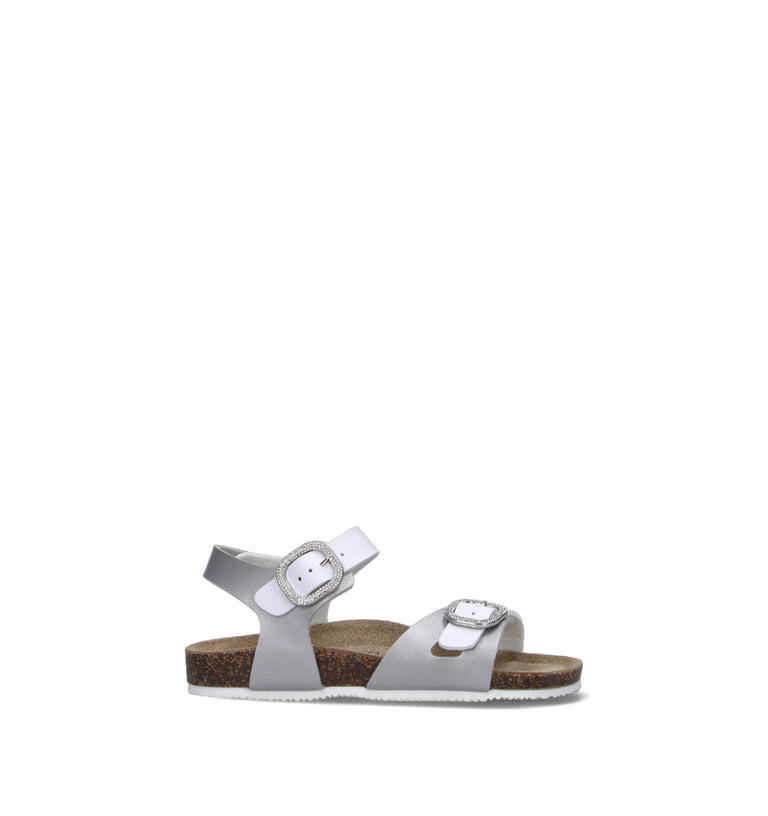 VALCHIC Sandalo bimba bianco/grigio