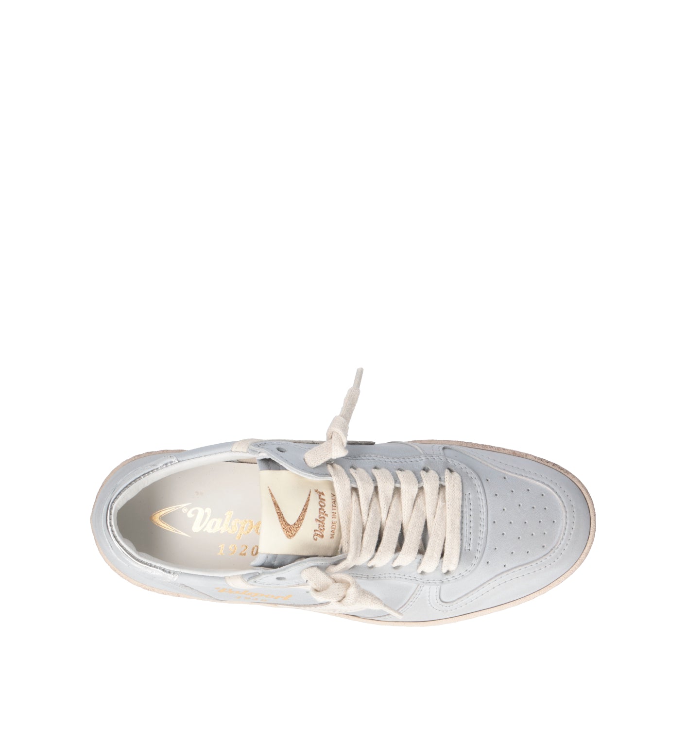 VALSPORT Sneaker donna azzurra in pelle