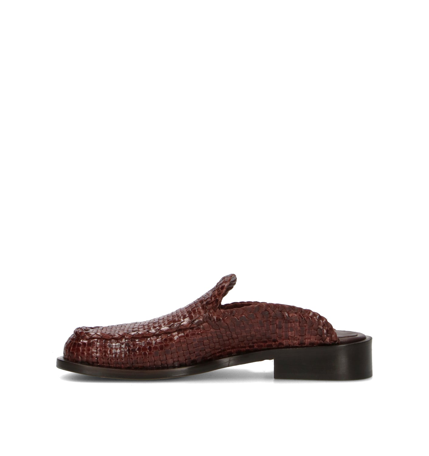 POEVE Sabot donna marrone in pelle