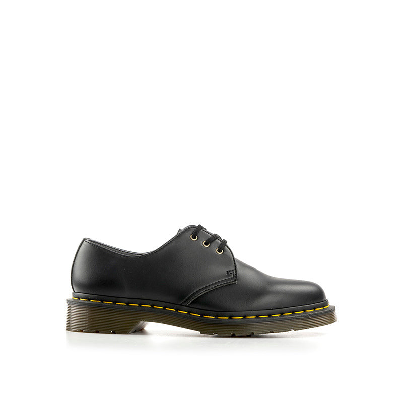 DR. MARTENS VEGAN Stringata donna nera