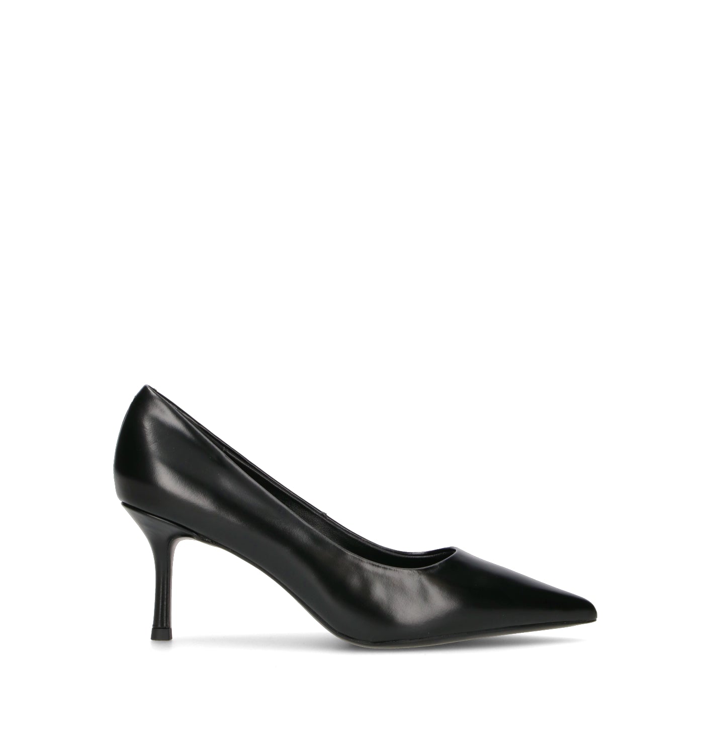 VIOLABLU' Décolleté donna nero in pelle