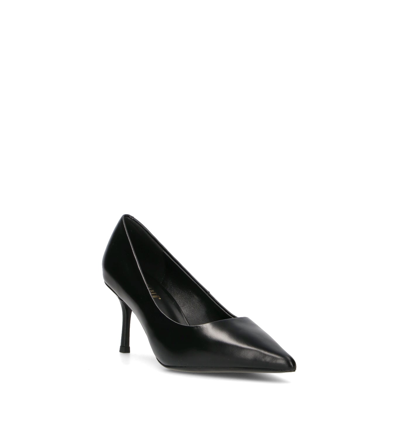 VIOLABLU' Décolleté donna nero in pelle